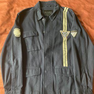 Sean John Military Jacket Tiger Patches Size M